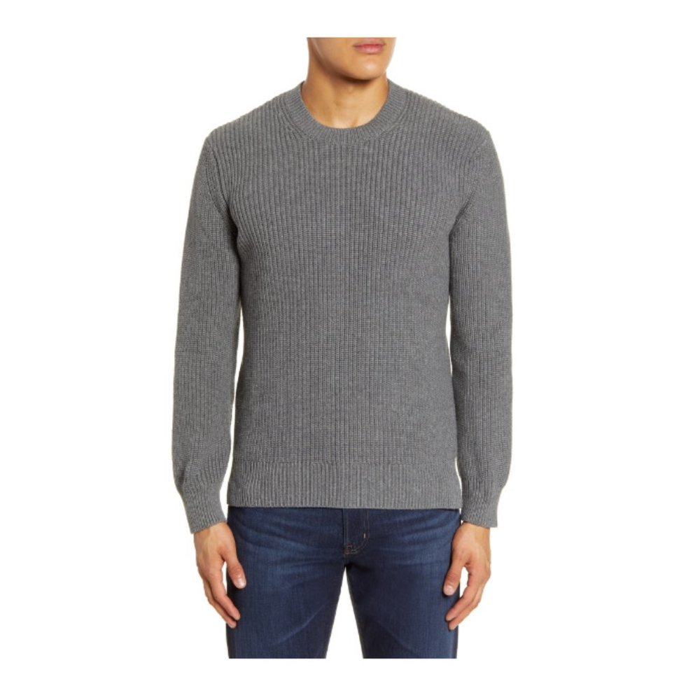NWOT GOODLIFE Slim fit Knit Crewneck Sweater $198